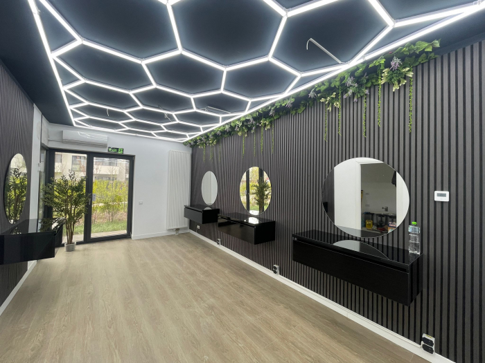 tavan led Mare honeycomb 14 hexagoane 515 x 310 cm 515w [2]