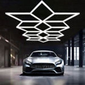 5 hexagoane led honeycomb - 16 hexagoane led honeycomb