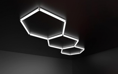 3 hexagoane led honeycomb [3]