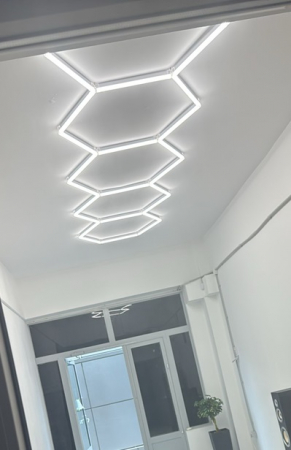 5 hexagoane led honeycomb - 5 hexagoane led honeycomb