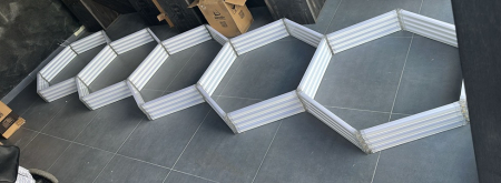 5 hexagoane led honeycomb [2]