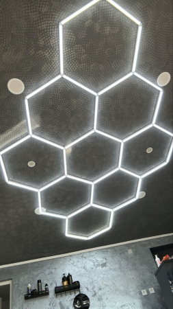 9 hexagoane led honeycomb - 9 hexagoane led honeycomb