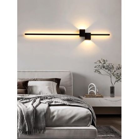 Aplica led 80cm 28w Black
