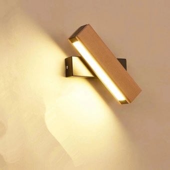Aplica LED - Aplica led lemn 12w