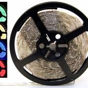 Benzi LED - Banda LED 3528 - Banda LED 3528 color, 60buc/m, interior, 5W