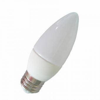 Bec LED E27 - Bec LED mat tip lumanare E27 3W