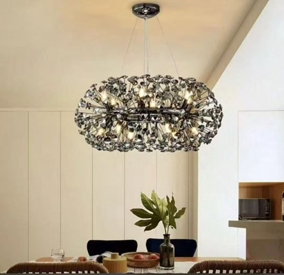 Lustra led suspendata - Candelabru led elegant Black d50/60cm