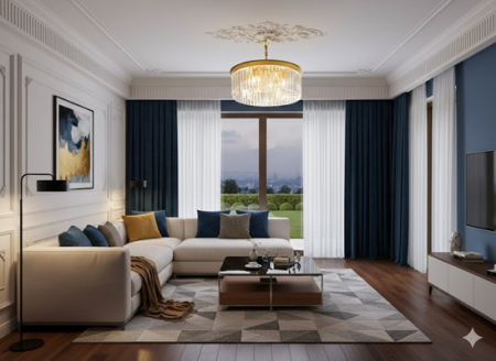 Candelabru led modern si elegant [3]