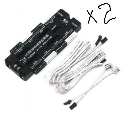 Controler trepte - Controler dimabil cu senzori x2 ( set )