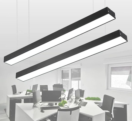 Corp led suspendat - Corp de iluminat led suspendat black 45w 10 x 120 cm