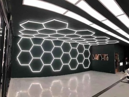 14 hexagoane led honeycomb - Honeycomb led 14 hexagoane 650w  ECO / PRO
