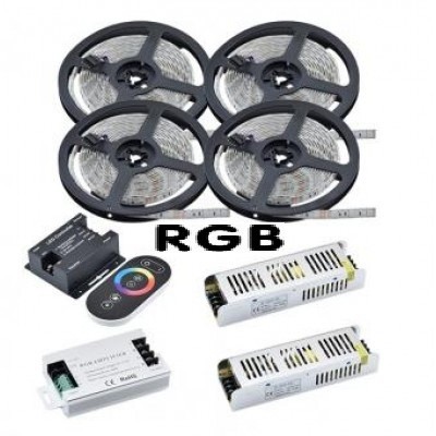 Iluminat inteligent - Kit banda LED 20m RGB 14W interior