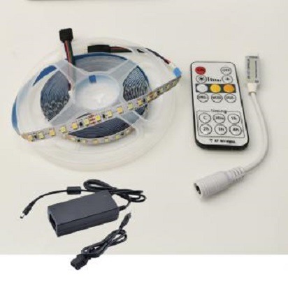 Kit banda Led - KIT BANDA LED ALB VARIABIL INTERIOR CU TELECOMANDA 5m