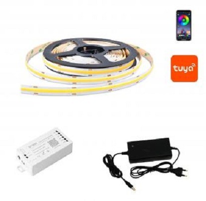 Kit banda Led - KIT BANDA LED COB WIFI TUYA SMART 5m