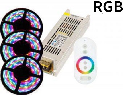 Iluminat inteligent - Kit banda led interior 15m RGB