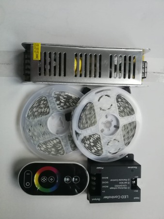 Iluminat inteligent - Kit banda LED RGB 120 led/m 10m