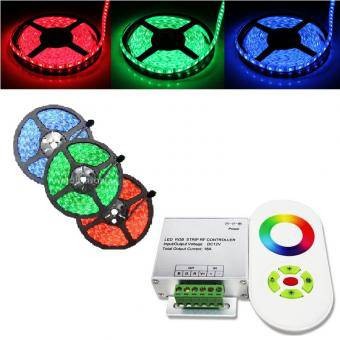 Iluminat inteligent - Kit banda LED RGB 15m 216W