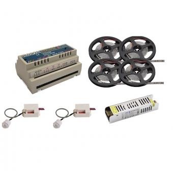 Iluminat inteligent - Kit iluminat inteligent pentru trepte interioare