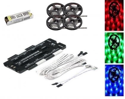 Controler trepte - Kit inteligent ieftin color scari