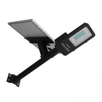 Iluminat stradal LED - Lampa iluminat stradal 100w cu panou fotovoltaic si consola