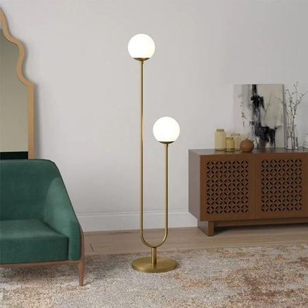 Lampadar 2 globuri