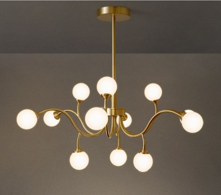 Lustra globuri - Lustra led 12 globuri eleganta