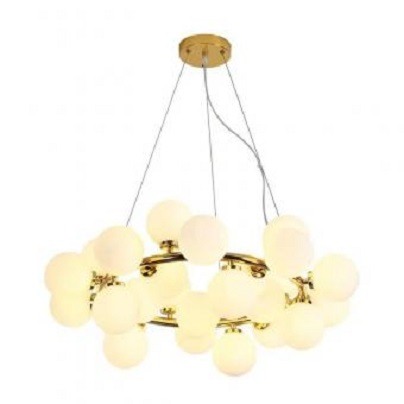 Lustra led suspendata - Lustra led  25 globuri 60cm
