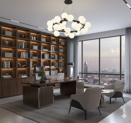 Lustra led 25 Globuri Neagra [2]