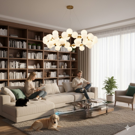 Lustra led 45 globuri [5]