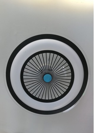 Lustra LED 72W DIMABILA 3000K-6500K CU VENTILATOR SI TELECOMANDA [1]