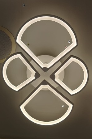 Lustra LED - Lustra led 80W dimabila cu telecomanda 3 functii