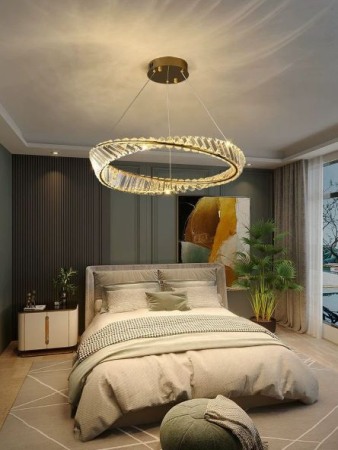 Candelabru Led - Lustra led Cristal 100w