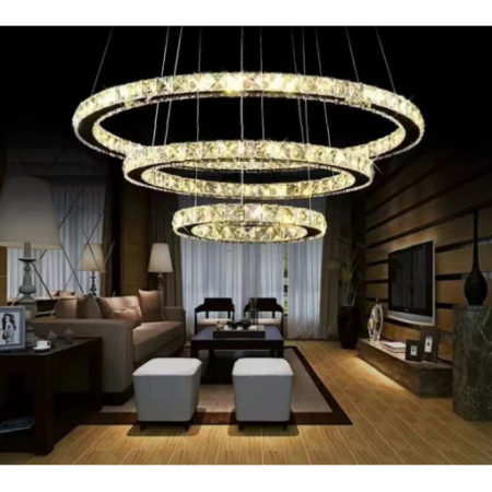 Candelabru Led - Lustra led Cristal 140w