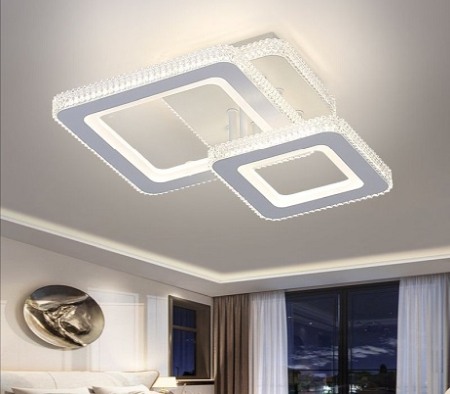 Lustra LED Cristal - Lustra led Cristal 80w