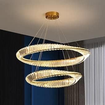 Lustra LED Cristal - Lustra led cu Cristale 98w
