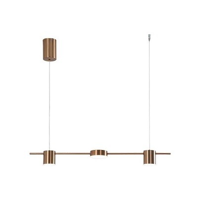Lustra led cu telecomanda 30w Balck /Gold [1]