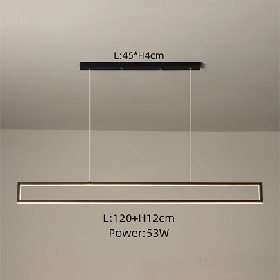 Lustra led suspendata - Lustra led cu telecomanda 53w