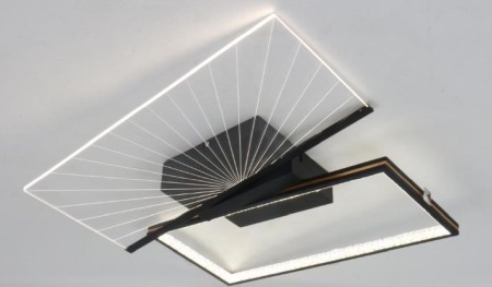 Lustra LED Cristal - Lustra led cu telecomanda 54w