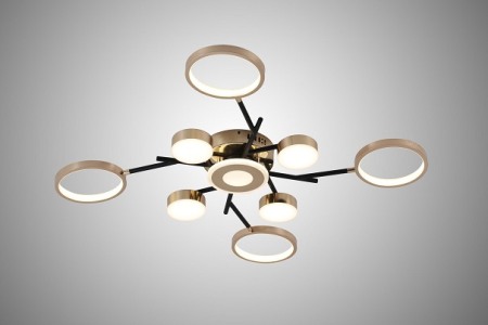Lustra led de la 51w la 100w - Lustra led cu telecomanda 56w