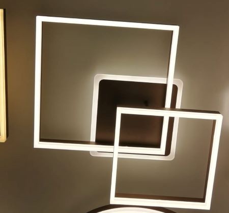 Lustra led Maro - Lustra LED Dimabila 100w cu telecomanda 3 functii Maro
