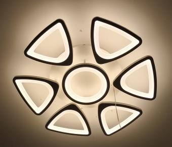 Lustra LED - Lustra led dimabila 105w cu telecomanda 4 functii si aplicatie