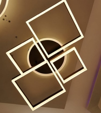 Lustra led Maro - Lustra led dimabila 120w cu telecomanda 3 functii