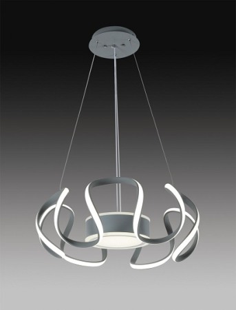 Corp led suspendat - Lustra led dimabila 120w cu telecomanda 3 functii
