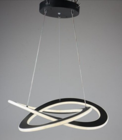 Lustra led infinit - Lustra led dimabila 120w cu telecomanda 3 functii infinit