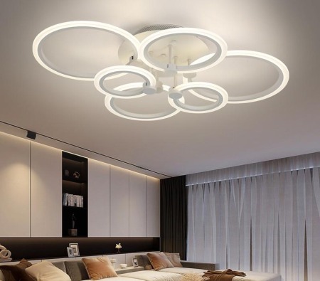 Lustra LED dimabila 132w cu telecomanda 3 functii [1]