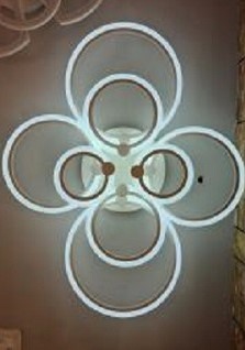 Lustra led dimabila 150w cu telecomanda 3 functii [1]