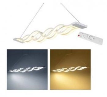 Lustra led suspendata - Lustra led dimabila 152w cu telecomanda 3 functii