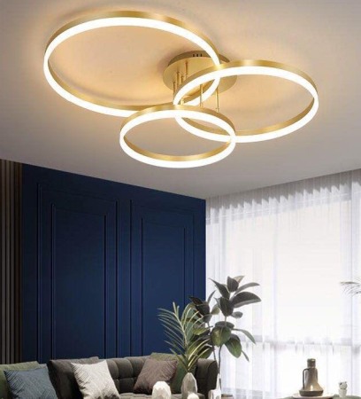 Lustra Led de la 101w la 179w - Lustra led dimabila 160w cu telecomanda 3 functii