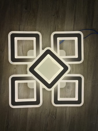 Lustra Led de la 101w la 179w - Lustra led dimabila 160w cu telecomanda 3 functii