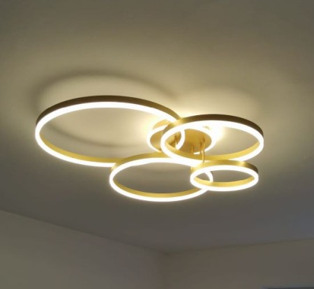 Lustra Led de la 180w la 380w - Lustra led dimabila 200w cu telecomanda 3 functii